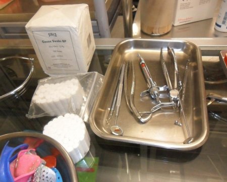 S/s Tray 7 instruments